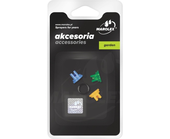 Фото 2 - Набір форсунків для гербіцидів 3 шт. MAROLEX (hobby,profession,profession+,titan,movi,x-line)