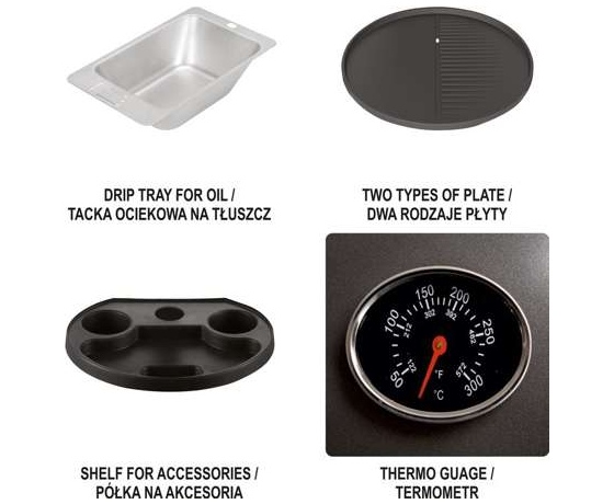 Фото 12 - Гриль мережевий LUND - 2400 Вт