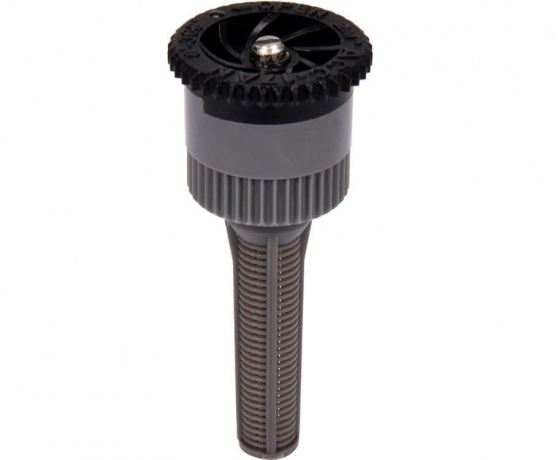 Фото 2 - Форсунка і фільтр до зрошувача висувного FLO, з регулюванням кута зрошув.- 0-360°, радіус дії- 5,2 м