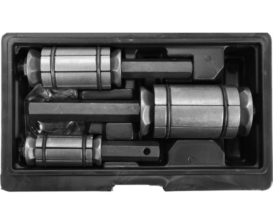 Фото 2 - Комплект для розширення вихлопних труб YATO з межами: 29-42 см, 38-62 см, 54-89 см, М17,19 мм, 3 шт.