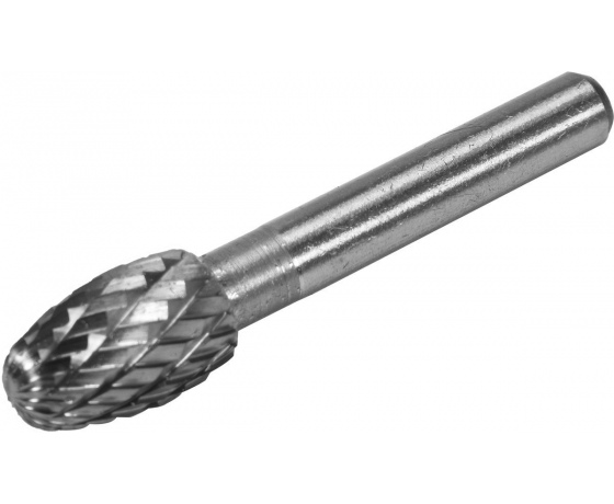 Фото 2 - Фреза овальна з карбіду вольфрама YATO, Ø= 10 мм, l= 50/10 мм, з шпинделем Ø= 6 мм