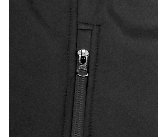 Фото 12 - Куртка робоча SOFTSHELL з прикріпн капюшоном YATO розм S, чорна, 3 кишені, 96% поліест і 4% спандекс