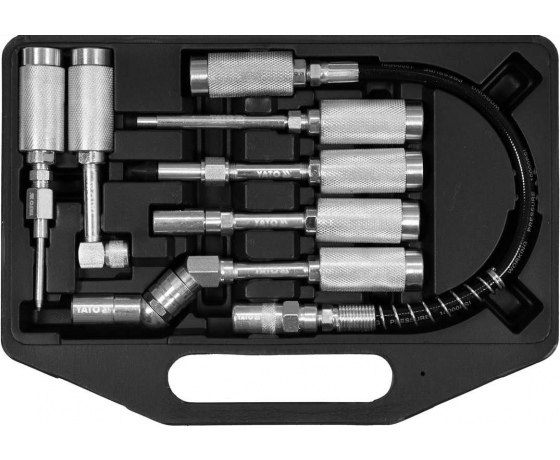 Фото 2 - Аплікаторні наконечники до мастильних шприців YATO, 7 елементів