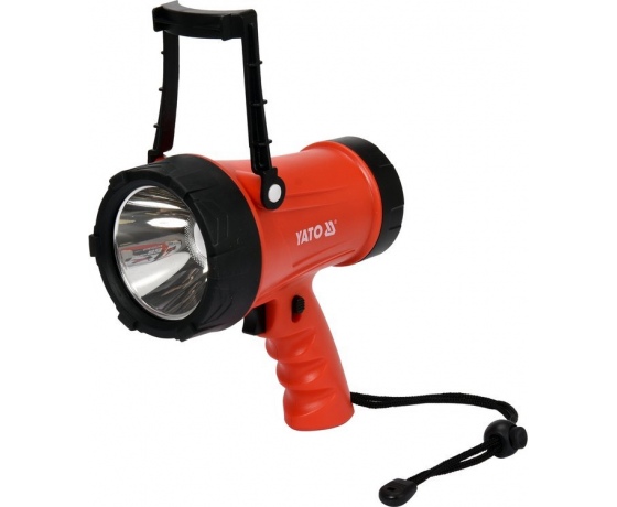 Фото 2 - Ліхтар світлодіодний з ручкою YATO з живленням від батарейок 4х АА, 10 Вт, 900 Lm