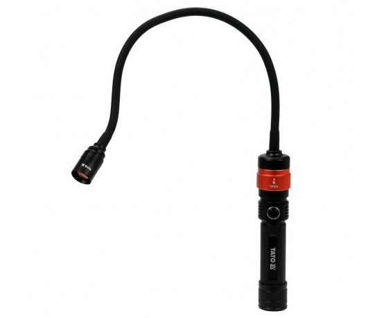 Фото 5 - Ліхтар з обладунками 3 в 1 YATO для ремонтних робіт з зарядним пристроєм, в футлярі