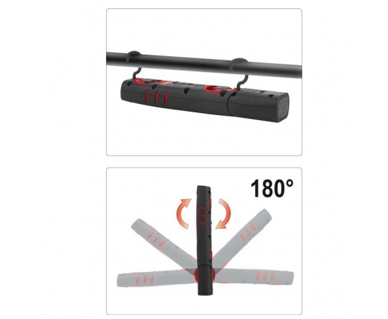 Фото 8 - Світильник переносний світлодіодний YATO акумулят. 3,7 V, 2 режими- 10/4 Вт, 170/ 1000 Lm, заряд USB