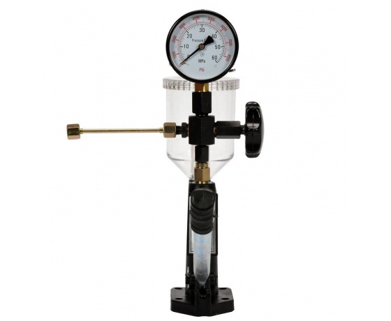 Фото 2 - Тестер діагностичний YATO форсунок в дизельних двигунах, з тиском 0-600 Bar, ємність- 600 мл