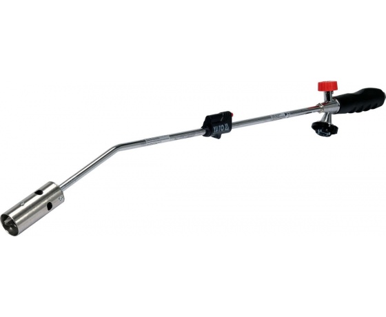 Фото 2 - Газовий пальник для бур'яну VOREL з п`єзозапалом, макс. t= 1300°C, P= 1.7 кВт, l= 80 см