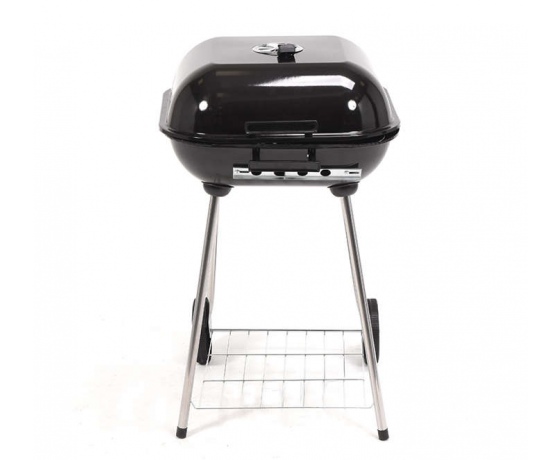 Фото 5 - Гриль прямокутний вугільний  LUND,40х45 см, на 4 ніжках (з 2 колесами) з кришкою