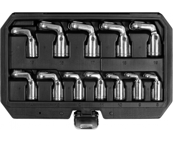 Фото 2 - Ключі торцеві на шарнірі, відкриті YATO: до квадрату 3/8