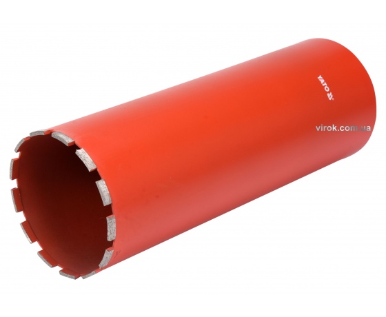 Фото 2 - Свердло корончате по каменю і бетону з алмазним напиленням YATO 152 x 430 мм М32