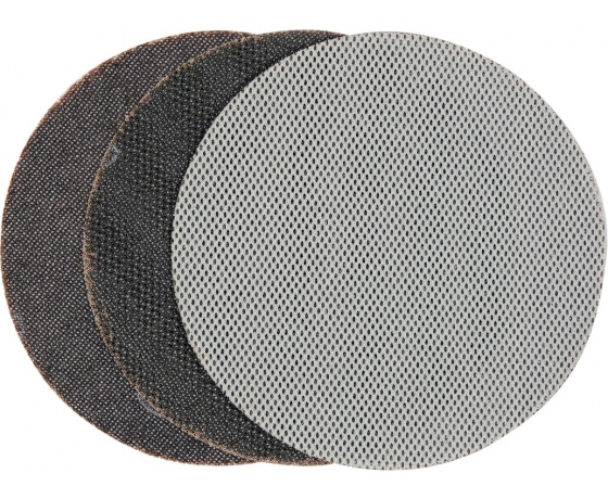 Фото 2 - Диск з абразивної сітки на липучці по штукатурці до шліфмашини YATO: G120, Ø= 225 мм, 3 шт