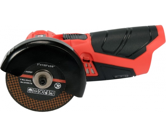 Фото 2 - Шліфмашина акумуляторна безщіткова YATO: Li-Ion 12 В (без акумулятора), диск Ø= 76/ 10 мм