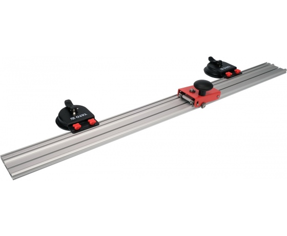 Фото 2 - Плиткоріз ручний YATO t= 3-8 мм, l= 320 мм, з повзунком на 4 колесах і різцем Ø= 22 мм