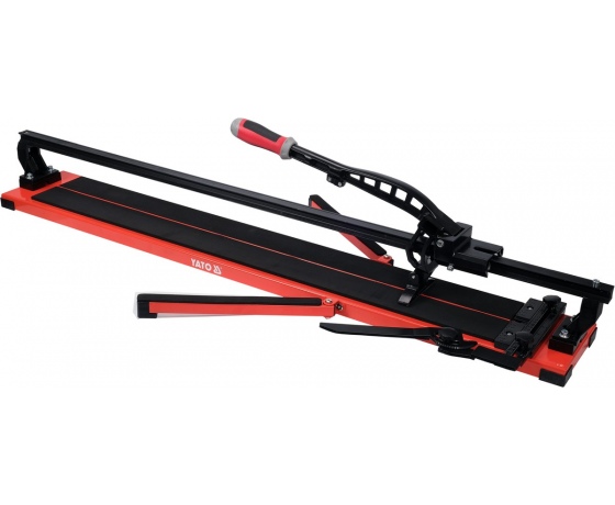 Фото 2 - Плиткоріз ручний YATO для плит l= 1000 мм t≤ 16 мм, з 1 напрямною і повзунком на підшипниках