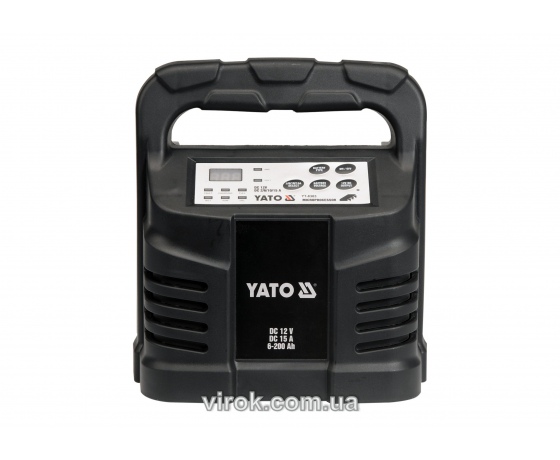 Фото 2 - Зарядний прилад для акумуляторів 12 В YATO 15 А 6-200 Агод