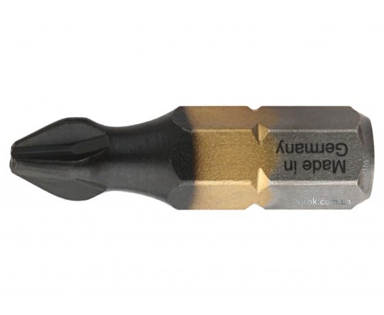 Фото 2 - Насадка викруткова з титановим покриттям і алмазним напиленням USH 1/4