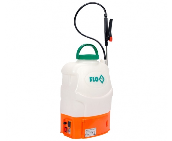 Фото 2 - Оприскувач ранцевий акумуляторний- 12В, 8 АГод FLO, бак- 16 л, продукт.- 3 л/хв