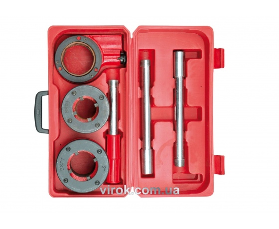 Фото 2 - Набір різьбонарізний для труб VOREL 1.5