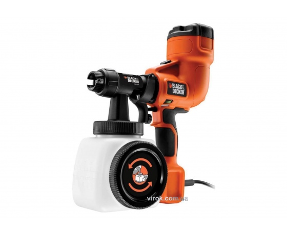 Фото 2 - Пульверизатор мережевий Black+Decker 400 Вт 1.18 л