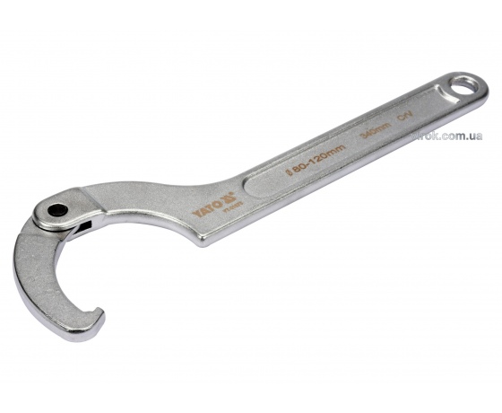 Фото 2 - Ключ радіусний шарнірний YATO 80-120 мм 340 мм
