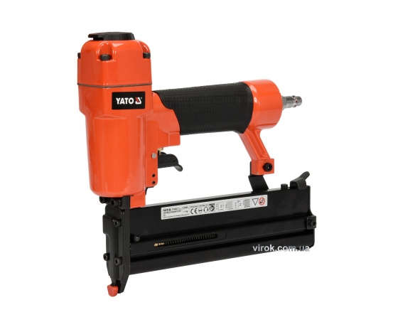 Фото 2 - Степлер пневматичний YATO для скоб 25-40 х 5.7 мм і цвяхів 10-50 мм