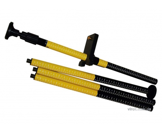 Фото 2 - Штанга під лазерний рівень STANLEY на 4 секції 3.25 м + сумка