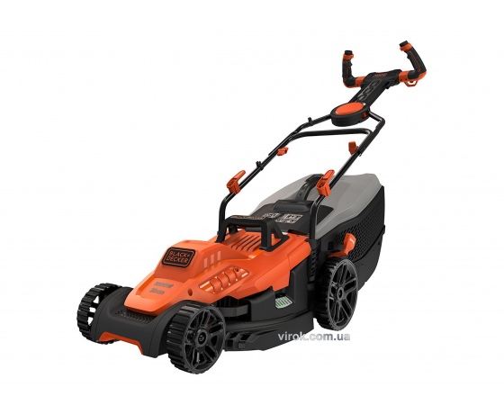 Фото 2 - Газонокосарка 4-колісна мережева Black+Decker 1600 Вт 380/20-70 мм 45 л