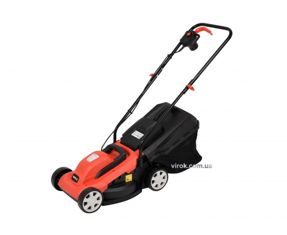 Фото 2 - Газонокосарка на 4-х колесах мережева YATO 1300 Вт 33 см 30 л