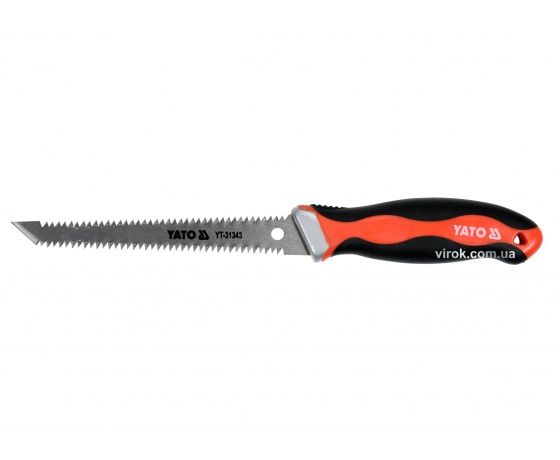 Фото 2 - Ножiвка по гіпсокартону YATO 315/180 мм 7TPI