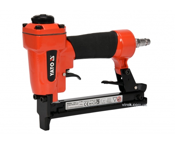 Фото 2 - Степлер пневматичний YATO для скоб 6-16 х 12.7 мм