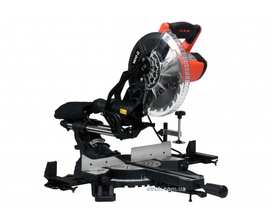 Фото 2 - Пила торцьовальна з лазером YATO 1.8 кВт диск 255 x 30 мм