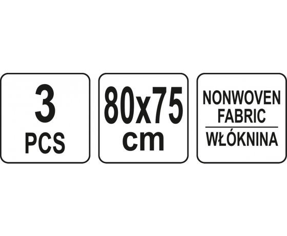 Фото 3 - Чохол захисний від замерзання для рослин FLO, 80х 75 см з волокна, 3 шт.