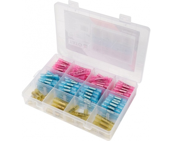 Фото 3 - Кембрики термоусадні при t≤ 105°C з припоєм YATO, для провідників 0,5- 6,0 мм², 200 шт