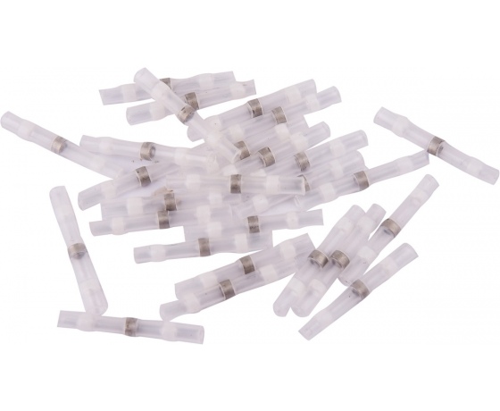 Фото 2 - Кембрики термоусадні при t≤ 105°C з припоєм YATO, прозорі, для провідників 0.25- 0.34 мм², 100 шт