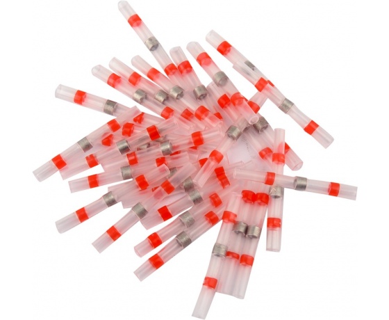 Фото 2 - Кембрики термоусадні при t≤ 105°C з припоєм YATO, прозорі, для провідників 0.5- 1,5 мм², 100 шт