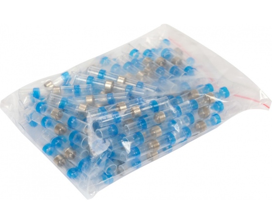 Фото 4 - Кембрики термоусадні при t≤ 105°C з припоєм YATO, прозорі, для провідників 1.5- 2,5 мм², 100 шт