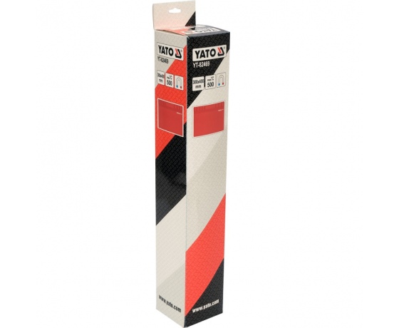 Фото 5 - Підстилка для паяння YATO з жаростійкого силікону до 500°С, 400х 300х 3 мм, магн стрічка 395х 57мм