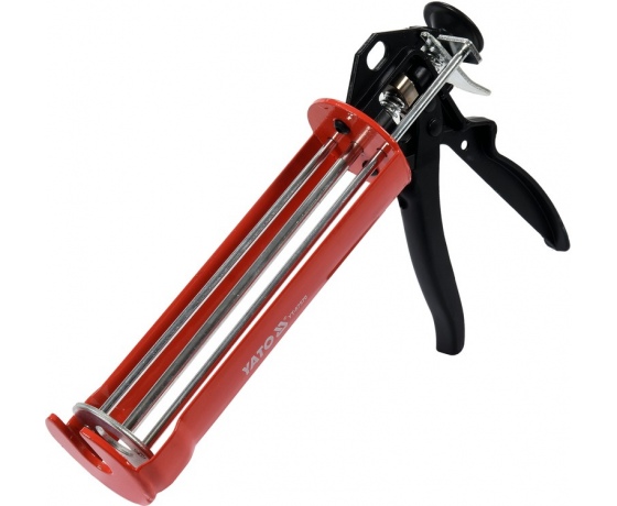 Фото 3 - Пістолет для нанесення густих мас YATO : півкруглий, L= 225 мм, W= 60 мм