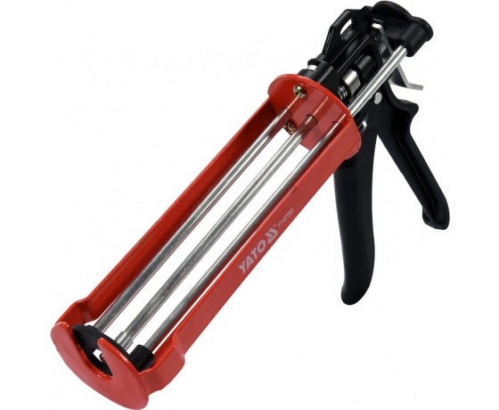 Фото 3 - Пістолет для нанесення густих мас YATO : півкруглий, L= 225 мм, W= 70 мм