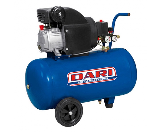 Фото 2 - Компрессор поршневой Vрес=50л 210л/мин  220V 1,5кВт DARI SMART50-210-220-ITALY