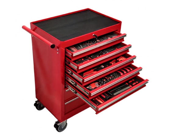 Фото 2 - Тележка с инструментом 7 секций 228 ед. TORIN NTBR4007-X-2