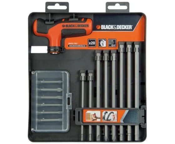 Фото 2 - Викруткові насадки B&D з посадним 6-гран. - 1/4