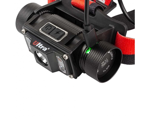 Фото 8 - LED фонарь налобный аккумуляторный 1000Лм Li-ion 21700 4000мАч ULTRA (5390032)