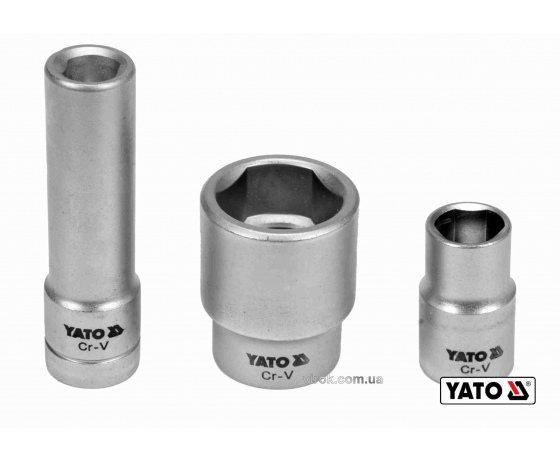 Фото 2 - Головки торцеві для обслуговування інжекторних помп YATO 1/2