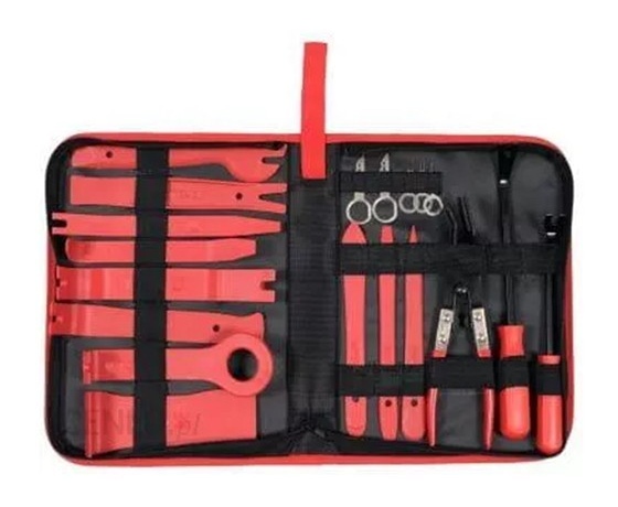 Фото 2 - Знімачі оббивки автомобіля YATO, Набір 19 шт.