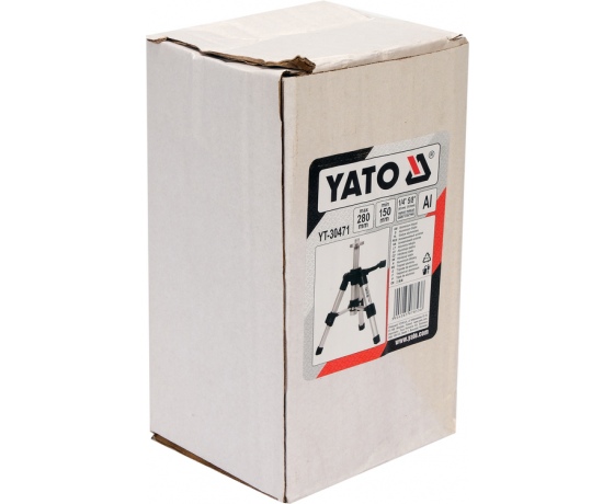 Фото 5 - Штатив тринога YATO телескоп (2 секціі) . кріплення 5/8