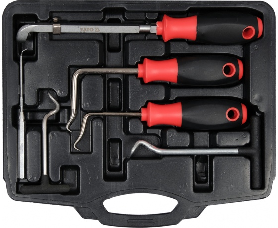 Фото 4 - Гачки для демонтажу ущільнювачів YATO 6 шт.