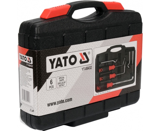 Фото 5 - Гачки для демонтажу ущільнювачів YATO 6 шт.