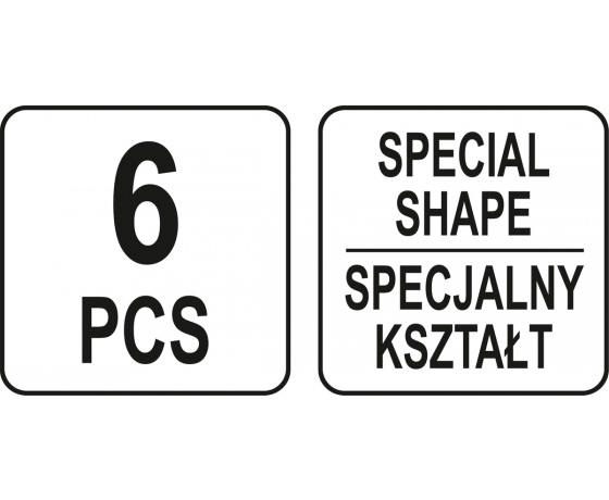 Фото 6 - Гачки для демонтажу ущільнювачів YATO 6 шт.